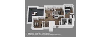 B13 Floor Plan at Shearwood Station, New Rochelle, NY