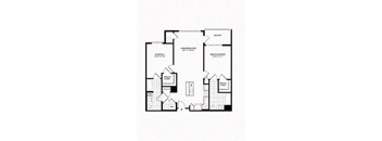 B2 Floor Plan at The Sheffield Englewood, Englewood