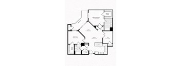 B7 Floor Plan at The Sheffield Englewood, New Jersey