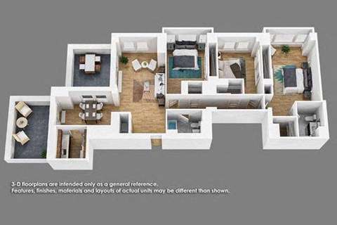 CE3 Floor Plan at Shearwood Station, New Rochelle, NY, 10801
