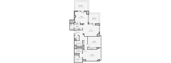 B16 Floor Plan at Shearwood Station, New Rochelle, 10801