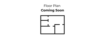 A black and white drawing of a floor plan.