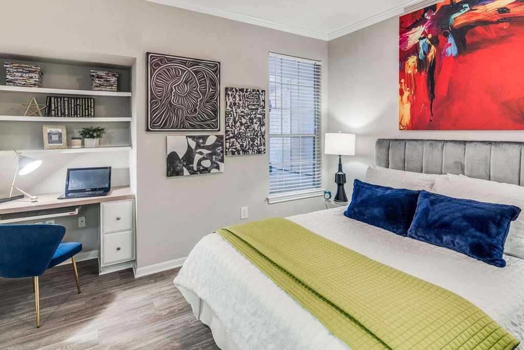 Bedroom at The Atlantic Palazzo, San Marcos, Texas