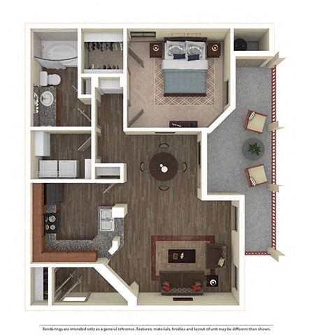 1 Bd 1 Ba The Serafina SQFT 767- Mira Loma at The Atlantic Mira Loma, Live Oak, 78233