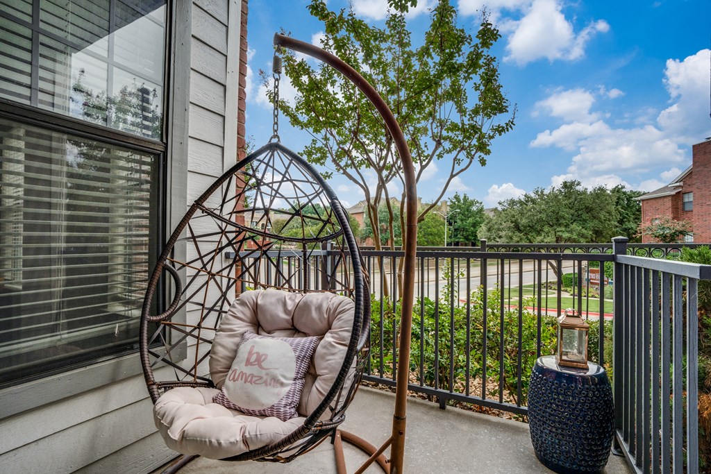 Balcony at 2803 Riverside, Grand Prairie, TX