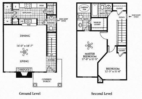 Trinity Floor Plan at 2803 Riverside, Grand Prairie