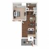 1 Bd 1 Ba 471 sq ft- The Oxford