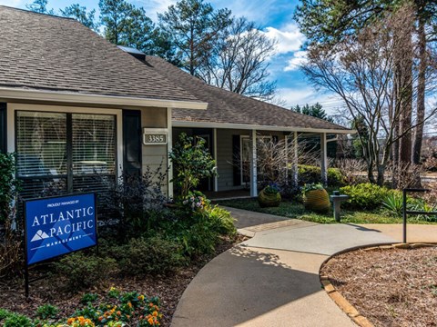 Leasing Office Entrance at The Atlantic Vinings, Georgia, 30080