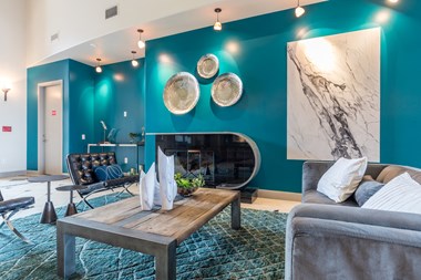 Clubhouse with Lounge area- Vintage Park Apartments