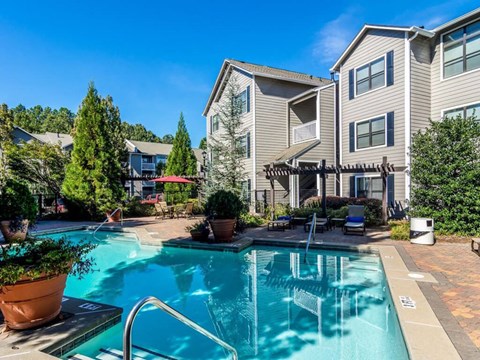 Resort Inspired Pool with Sundeck. at The Atlantic Vinings, Smyrna, GA, 30080