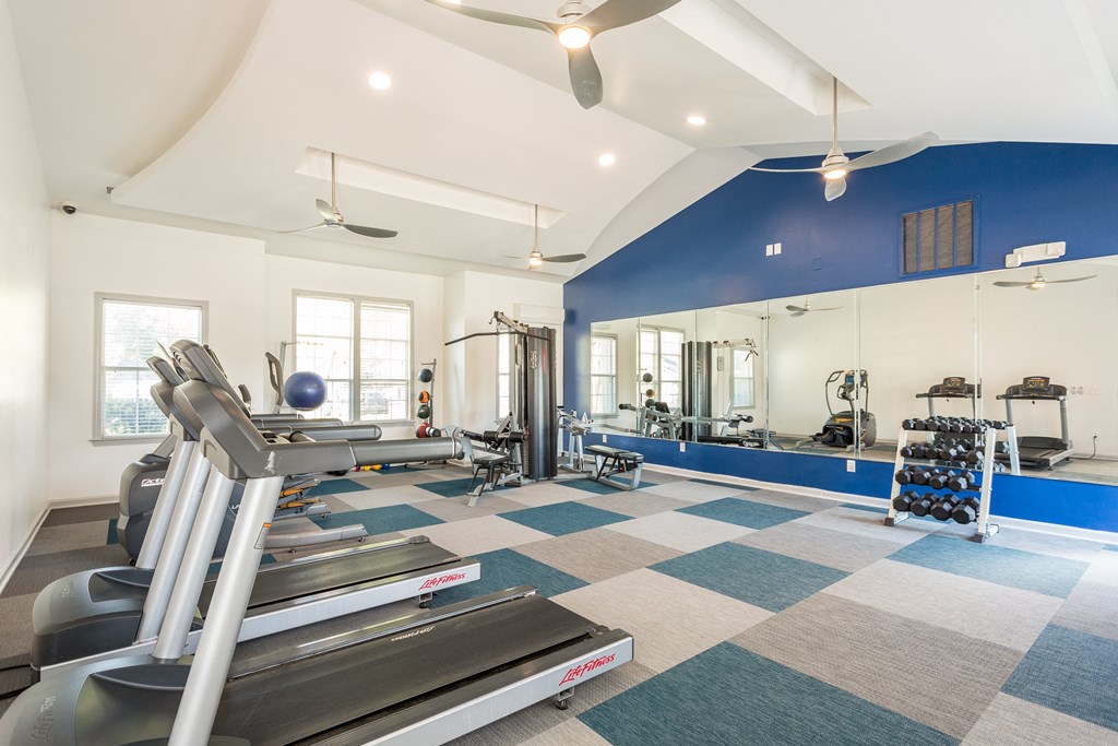 24- Hour Fitness Center.