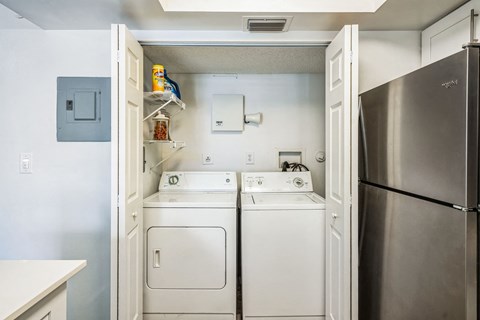washer and dryer at Boca Colony Apartments, Florida, 33433