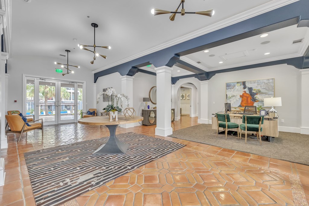 Living room at The Atlantic Mira Loma, Live Oak, 78233