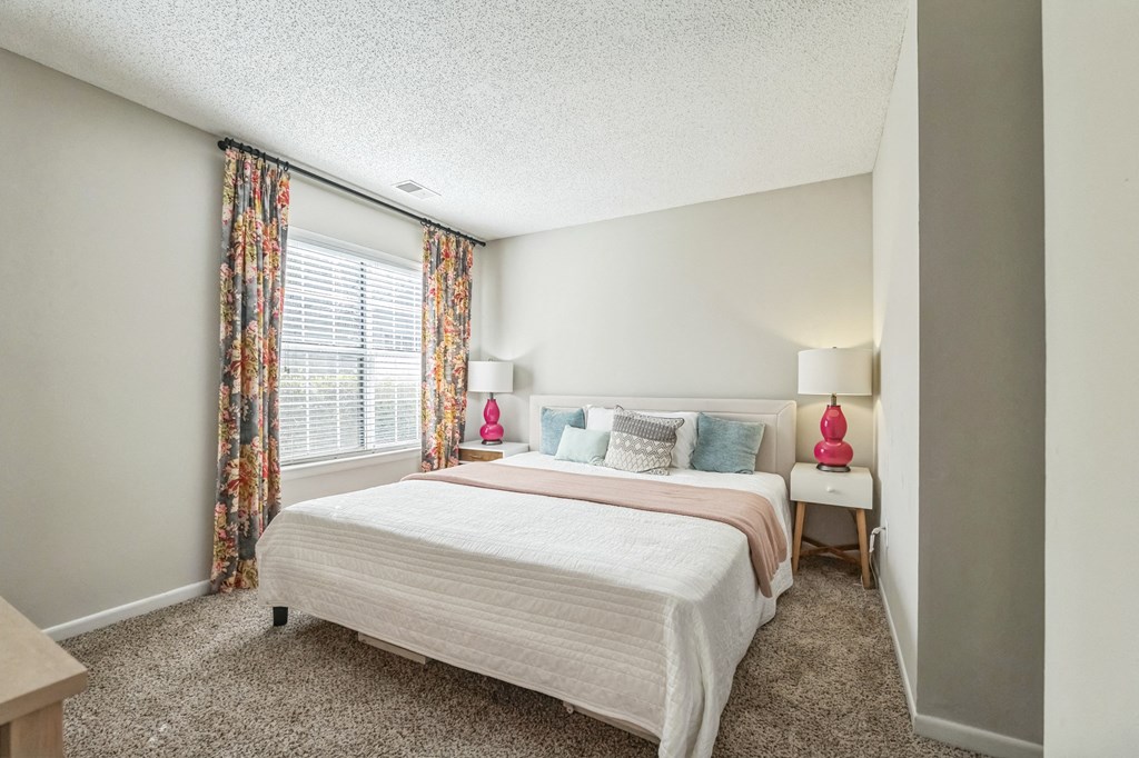 Bedroom at Magnolia Terrace Apartments, Charlotte, North Carolina