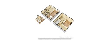 Floor Plan A7 at The Atlantic Buckhead, Atlanta, GA