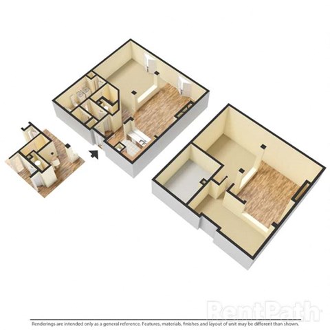 Floor Plan A7 at The Atlantic Buckhead, Atlanta, GA
