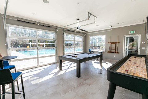 Interior- Resident Lounge at The Atlantic River West, Georgia, 30336