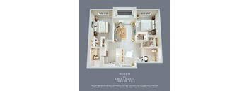 Queen

2 BED | 2 BATH

1093 SQ FT - The Atlantic Palms at Tradition