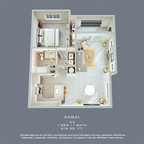 Sabal Floor Plan at The Atlantic Palms at Tradition, Port St Lucie, Florida