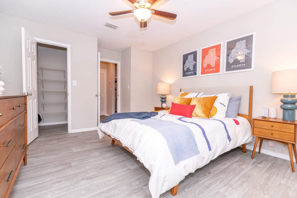 Bedroom with bed at The Atlantic Brookhaven, Brookhaven, 30329