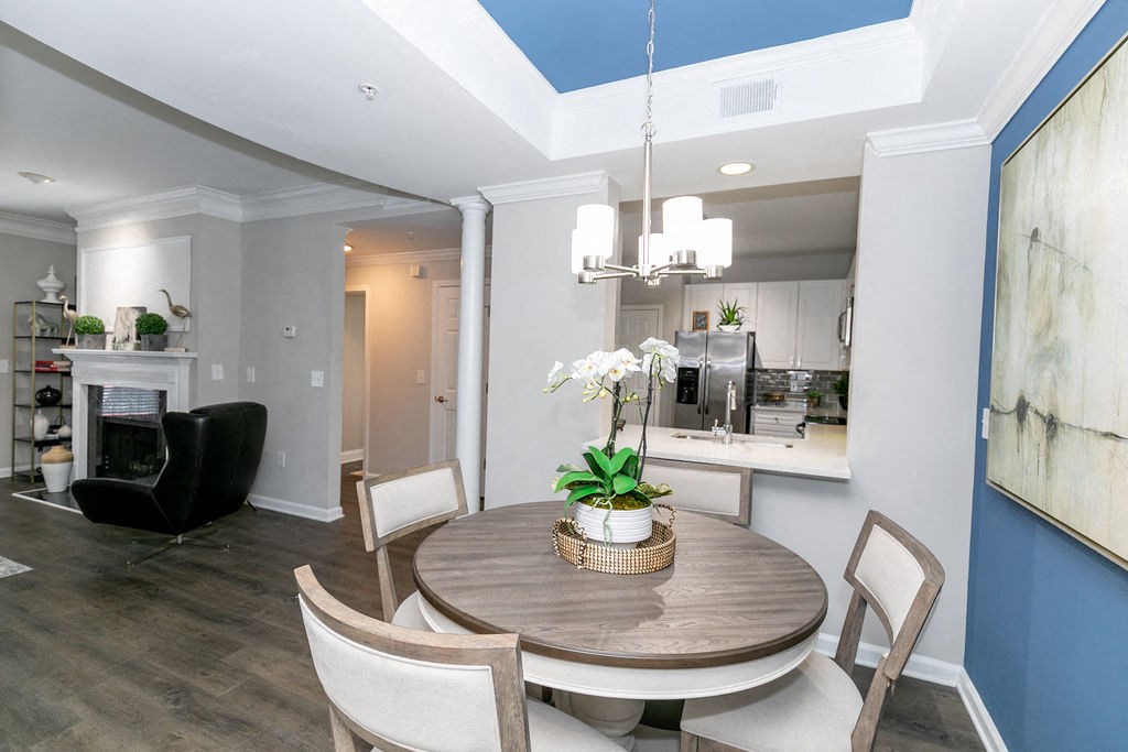 Dining Room Area at The Atlantic Buckhead, Atlanta, Georgia