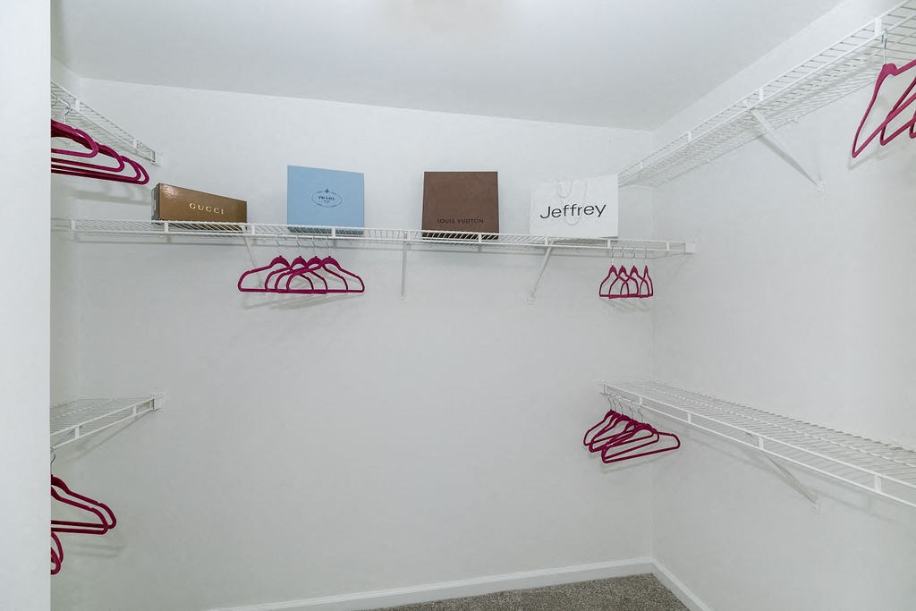 Walk-in Closet at The Atlantic Buckhead, Atlanta, GA