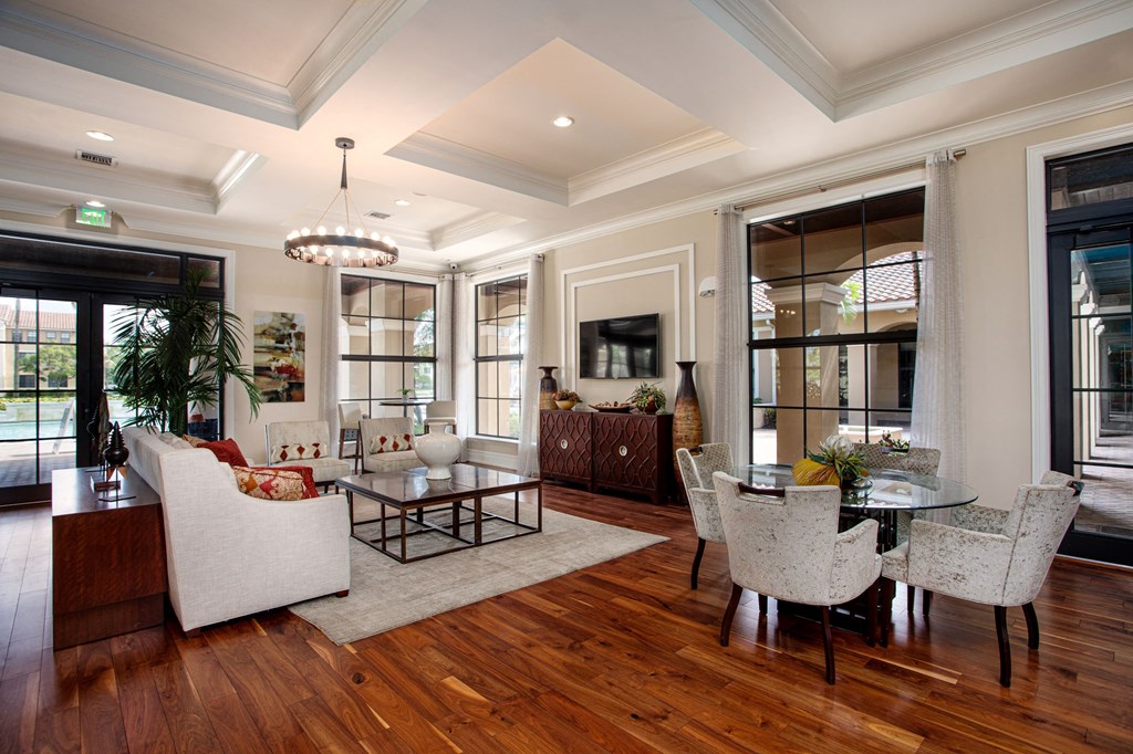 Clubhouse with Lounge area. at The Atlantic Doral, Doral, Florida