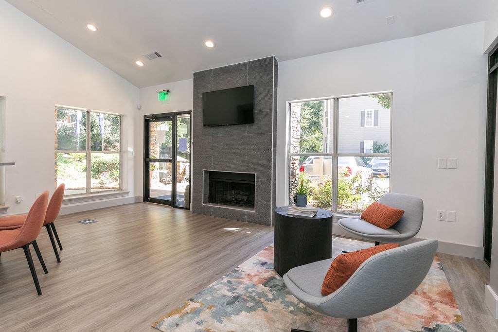 Clubhouse Lounge area at The Atlantic Loring Heights, Georgia