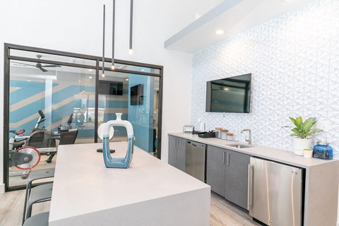 Resident Lounge with Coffee Station at The Atlantic Loring Heights, Atlanta, GA, 30309