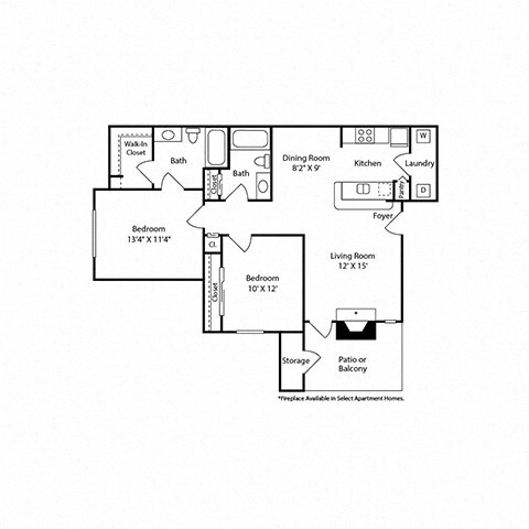 1 Bd 1 Ba Voyager  at The Atlantic Mansfield