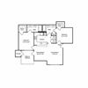 2 Bd 2 Ba Landfall SQ FT 993- Mansfield