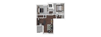 2 Bedroom | 2 Bathroom 984 sqft