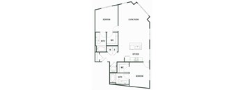 Silverbell Floorplan with 1,179 Sq. Ft. at Arcadia Decatur, Decatur, GA