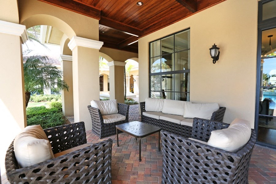 Outdoor Lounge Area at The Atlantic Doral, Doral, Florida