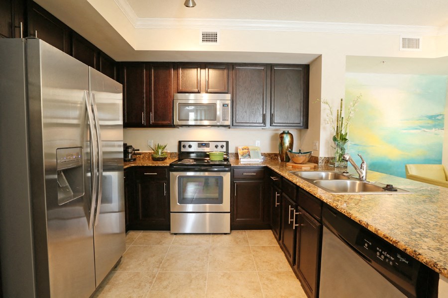 Kitchen at The Atlantic Doral, Doral, FL