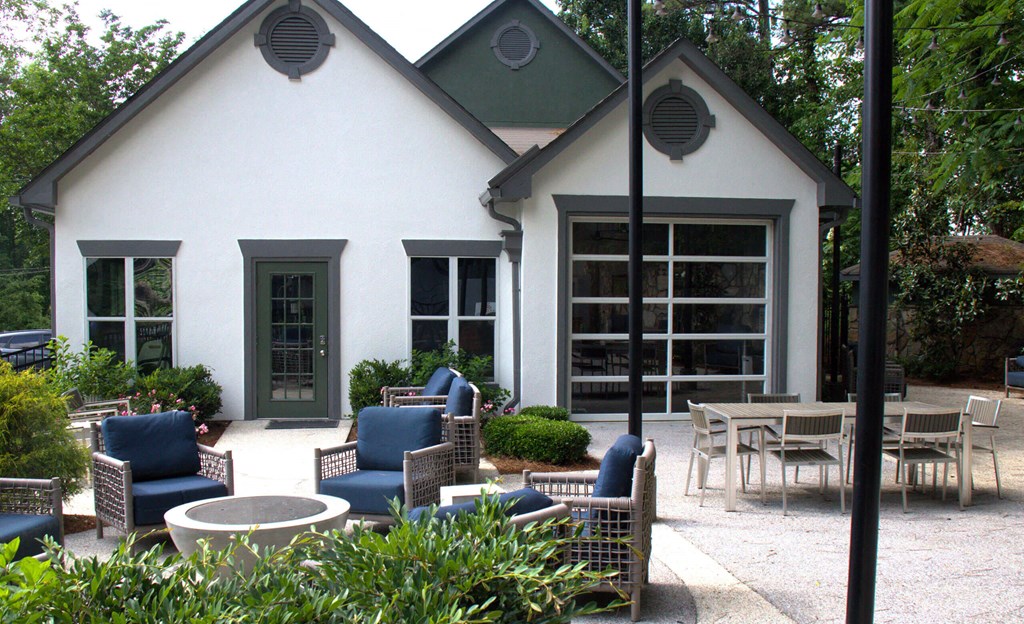 Property exterior at Sloan Square, Atlanta, GA.