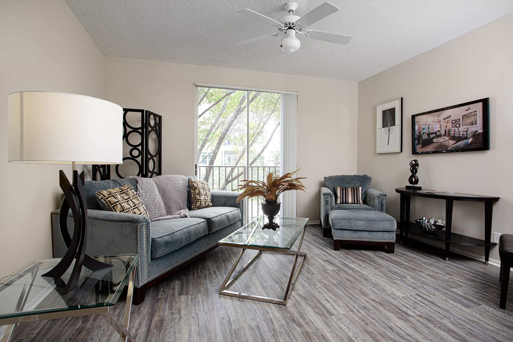 Living Room at The Barrington Club, Coral Springs, FL 33065