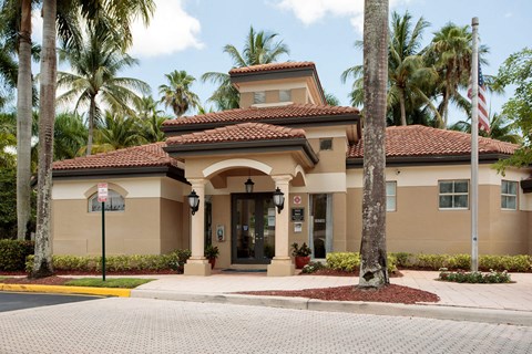 the building in which the hotel is located