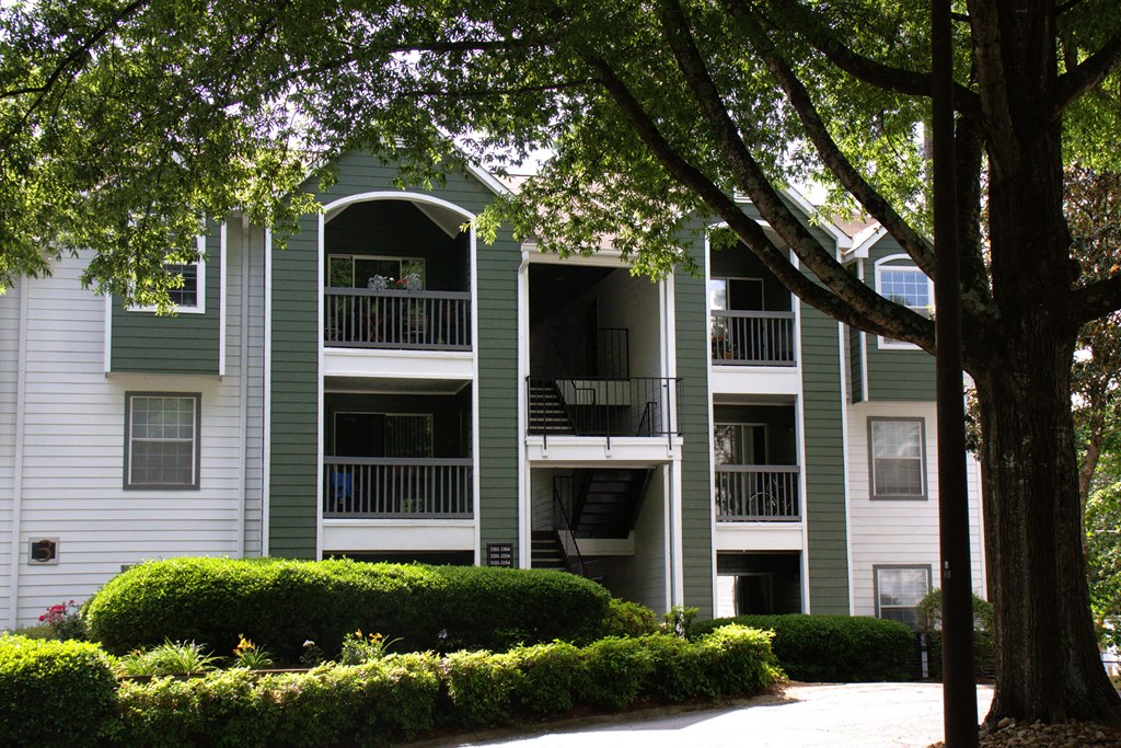 Property exterior View of the property exterior at Sloan Square, Atlanta, GA.