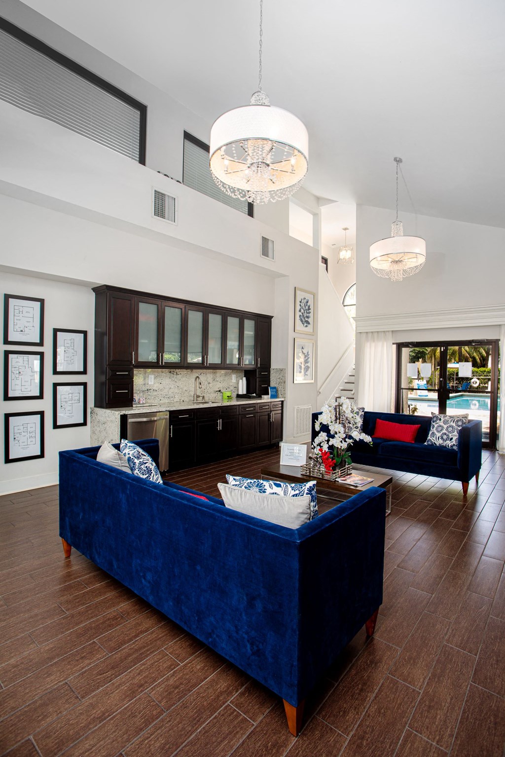 Clubhouse with Lounge Area.