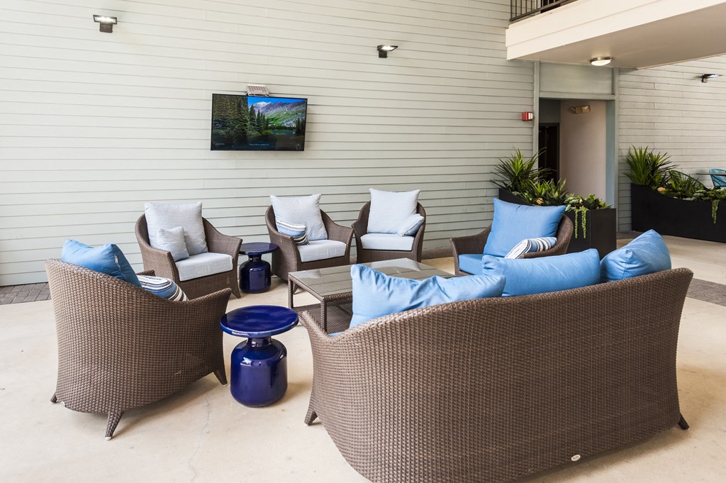 Outdoor Lounge Area.