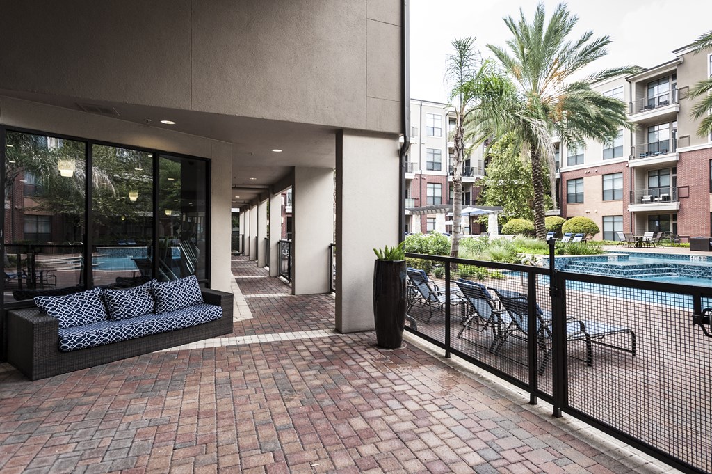 Outside Lounge Area.