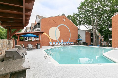 Pool at The Atlantic Brookwood, Atlanta, 30309