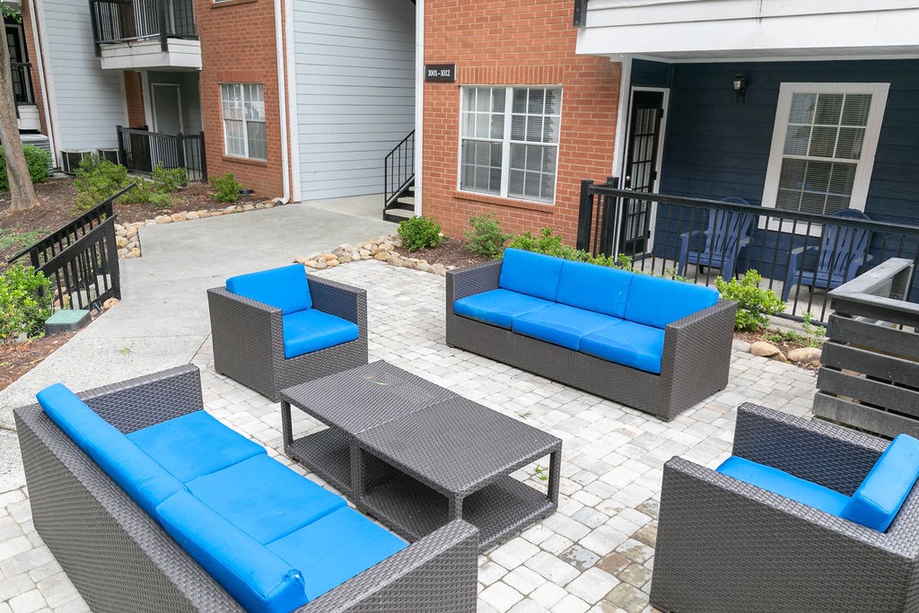 Exterior Courtyard. at The Atlantic Brookwood, Atlanta, Georgia