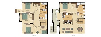 4 bed 3 bath  at The Atlantic Buckhead Apartments, Georgia