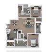 Beds: 2, Baths: 2, SQFT: 1,320 - Carrington Green