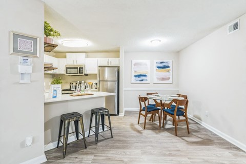 A kitchen at The Atlantic Loring Heights, Atlanta, Georgia