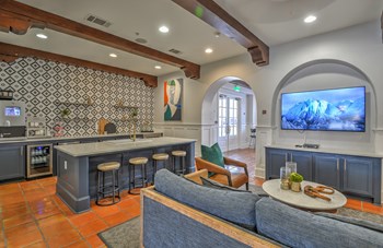 Resident Lounge with Coffee Station. - Photo Gallery 8