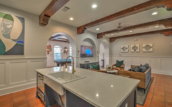 Resident Lounge with Kitchen. - Photo Gallery 6