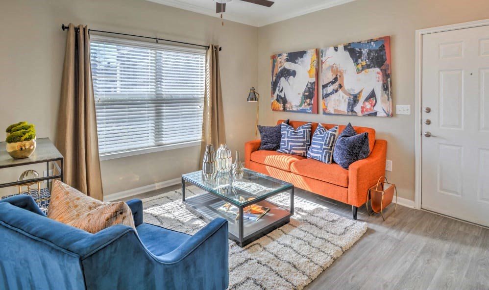 Model. Living Room- The Atlantic Stonebriar